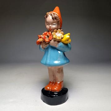 Maria H. Rahmer (1911-1998) - sculptuur, Art Deco Girl with