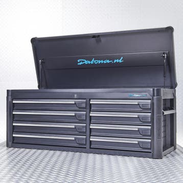 Datona Gereedschapskist tech-line 125 cm - Datona - Zwart, Ophalen of Verzenden