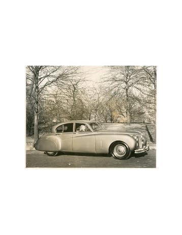 1950 JAGUAR MK VII SALOON PERSFOTO, Ophalen of Verzenden