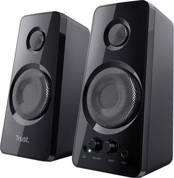 SHOWMODEL PC Speakerset - Zwart Trust Tytan 2.0 -, Télécoms, Émetteurs & Récepteurs, Verzenden