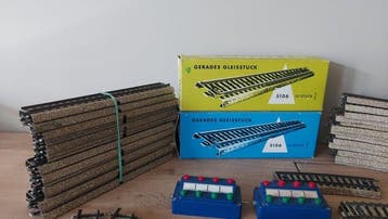Märklin H0 - Modeltreinsporen (82) - rails en wissels in