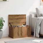 vidaXL Opbergbox 70x40x38 cm bewerkt hout artisanaal, Verzenden, Nieuw