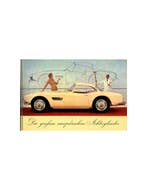 1957 BMW 502 503 507 V8 BROCHURE DUITS, Ophalen of Verzenden