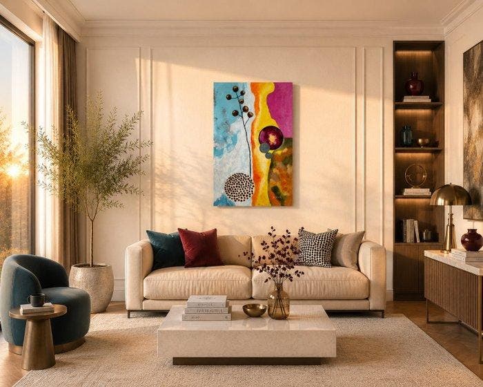 Maria Artelli - Axis of Light, 11872 cm (XXL), Antiek en Kunst, Kunst | Designobjecten