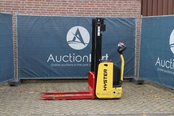 Veiling: Stapelaar Hyster S1.0 AC Elektrisch 1000kg 2.8m 201, Ophalen