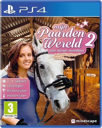 Mijn Paardenwereld 2 (PS4 Games), Games en Spelcomputers, Games | Sony PlayStation 4, Ophalen of Verzenden, Zo goed als nieuw