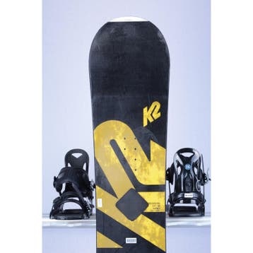 157 snowboard K2 EST. 87 WIDE, p-tex topsheet, FLAT/ROCKER, Sport en Fitness, Verzenden, Gebruikt