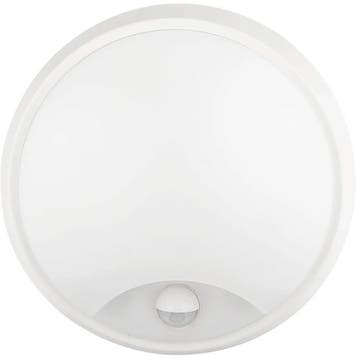 LED Wandlamp met Sensor 20W - Koud Wit 6500K, IP54, Rond, Wi, Huis en Inrichting, Lampen | Wandlampen, Verzenden, Nieuw