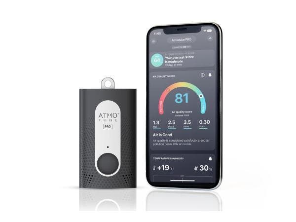 Veiling - Atmotube PRO draagbare luchtkwaliteitsmonitor, Collections, Appareils électroniques