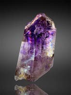 Amethist-edelsteen, topkleur Mineralencollectie - Hoogte: