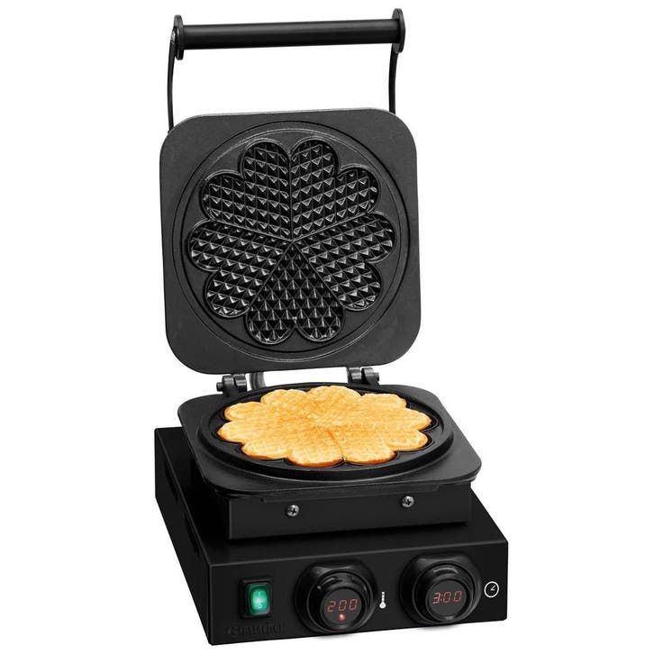 Wafelijzer | Enkel | Hartvormige Wafels | 50°C/300°C |, Zakelijke goederen, Horeca | Keukenapparatuur, Nieuw in verpakking, Verzenden