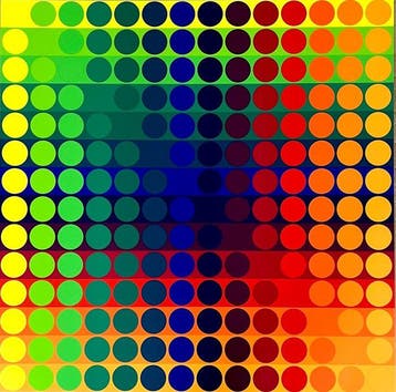 Julio Le Parc (1928) - Color Secuencia 1