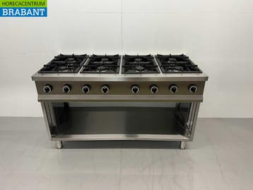 Cuisinière à gaz 8 feux en acier inoxydable Série 700 150 cm, Verzenden