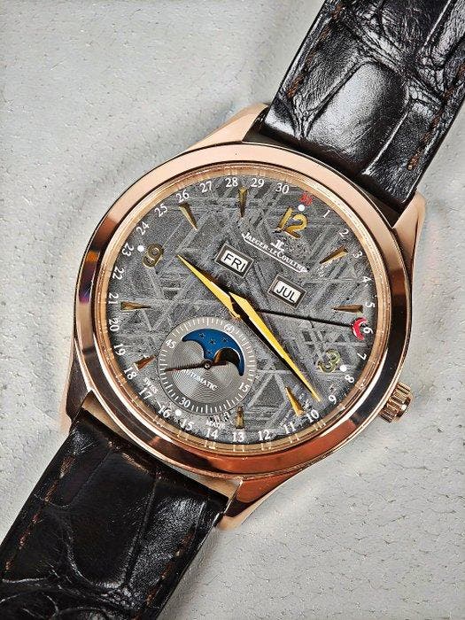 Jaeger-LeCoultre - Master Calendar Meteorite Dial 18K Rose, Bijoux, Sacs & Beauté, Montres | Hommes