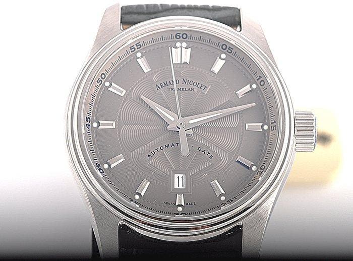 Armand Nicolet - MH2 - Sans prix de réserve - A640A-GR -, Bijoux, Sacs & Beauté, Montres | Hommes