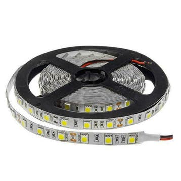 LED Strip 5M 5050/60 14,4W 12V Standaard editie Warm Wit, Verzenden, Nieuw