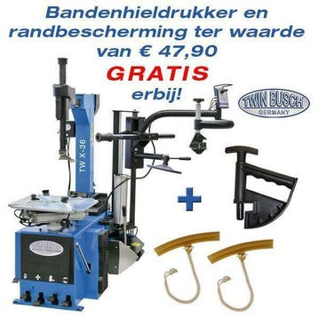 Profi Banden Demonteer Machine TW X36 Wisselaar Twinbusch NL, Auto diversen, Autogereedschap, Ophalen of Verzenden, Nieuw
