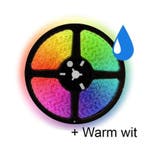 5 meter RGB/W (warm wit) led strip waterproof - IP67 -, Verzenden, Nieuw