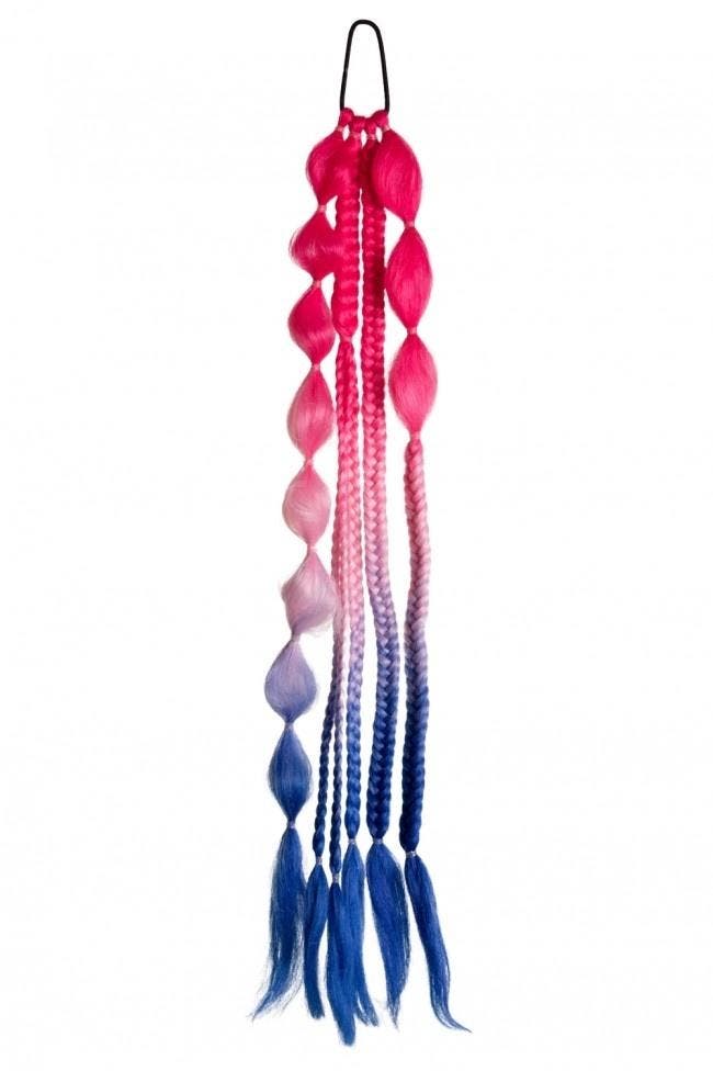Hair Extension Festival Red/Soft Pink/Blue, Hobby & Loisirs créatifs, Articles de fête, Envoi