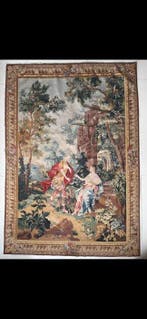 Tapisserie - 240 cm - 175 cm - Aubusson style Gobelin