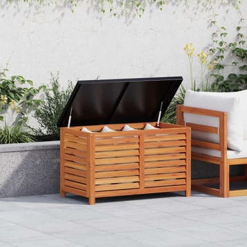 vidaXL Tuinbox 90x48x55 cm massief eucalyptushout, Verzenden