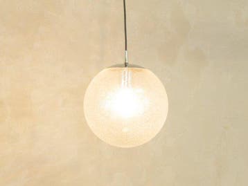 Peill & Putzler - Plafonnier - verre opalescent givré, Acier