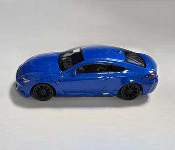 Schaalmodel Lexus RC F (schaal 1:43, circa 10x4x3 cm, blauw, Verzenden, Nieuw