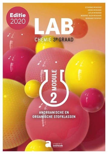 Lab 3de graad Module 2 Anorganische en organische, Verzenden, Zo goed als nieuw, An Christiaens