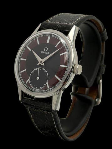 Omega - Burgundy Black Dial-Cal.269-SubSecond - Heren -, Nieuw