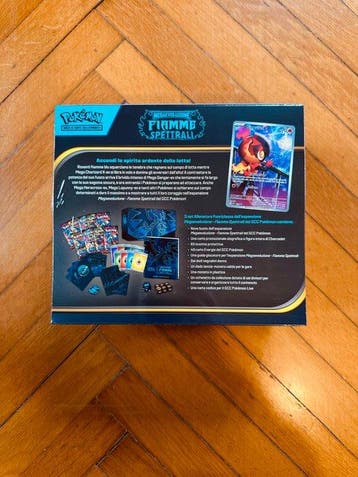 Pokémon - 1 Box - ETB Fiamme Spettrali, Hobby en Vrije tijd, Verzamelkaartspellen | Pokémon, Nieuw