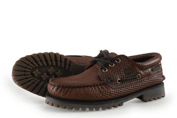 Timberland Bootschoenen in maat 39½ Bruin, Kleding | Dames, Schoenen, Bruin, Verzenden, Zo goed als nieuw, Timberland