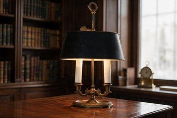 Bouilotte lamp - Style Empire - Brons, Metaal