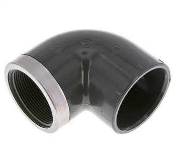 Raccord Coudé Pvc 90Degrés Prise Femelle 63X75Mm X Femelle, Verzenden