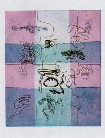 Stanley William Hayter (1901-1988) - Hommage a Penrose