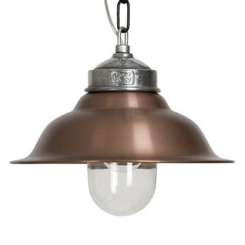 Retro  vintage Porto Fino Koper Binnenverlichting, Verzenden, Klassiek, Overige materialen, Nieuw