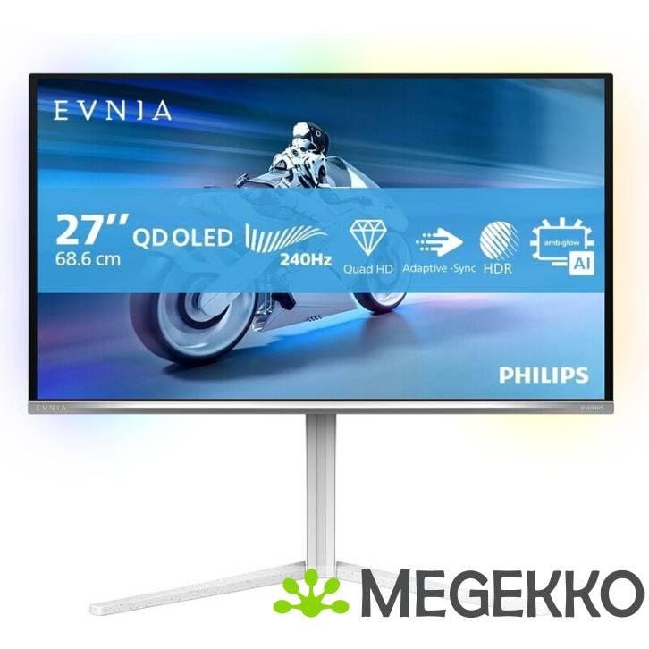 Philips Evnia 27M2N6501L/00 27  Quad HD 240Hz OLED Ambiglow, Computers en Software, Overige Computers en Software, Nieuw, Verzenden