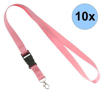 Fako Bijoux - Keycord Classic - Lanyard - Sleutelkoord -, Verzamelen, Verzenden, Nieuw
