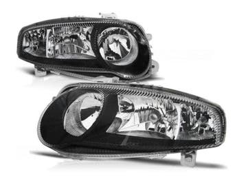 Koplamp unit Black edition geschikt voor Alfa Romeo 147, Verzenden