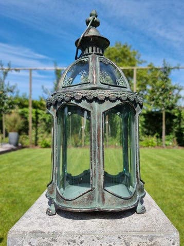 Kaarsenhouder - Glas, metal