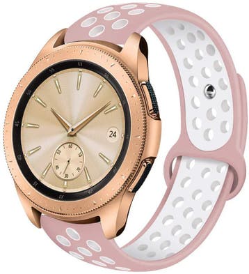 DrPhone Siliconen Polsband Galaxy Watch 40 mm & 42 mm - 20, Verzenden