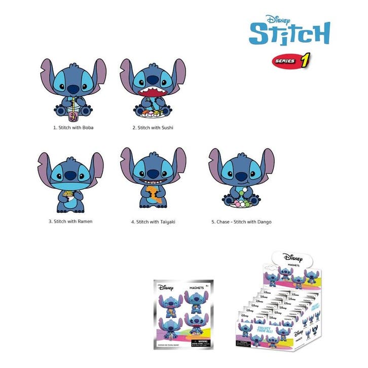 Lilo & Stitch Series 1 Magneet, Collections, Disney, Enlèvement ou Envoi