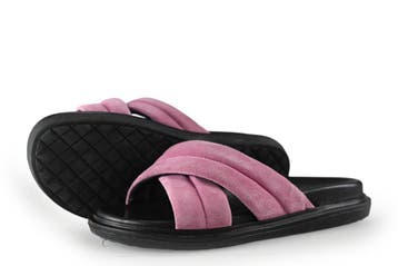 VIA VAI Slippers in maat 37 Roze, Kleding | Dames, Slippers, Verzenden, Zo goed als nieuw, VIA VAI