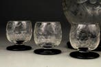 Bohemia - Karaf - Glas - Karaf met glazen, Antiek en Kunst