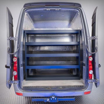 Datona Bedrijfswageninrichting - Inbouwkast met 4, Doe-het-zelf en Bouw, Werkbanken, Ophalen of Verzenden, Nieuw
