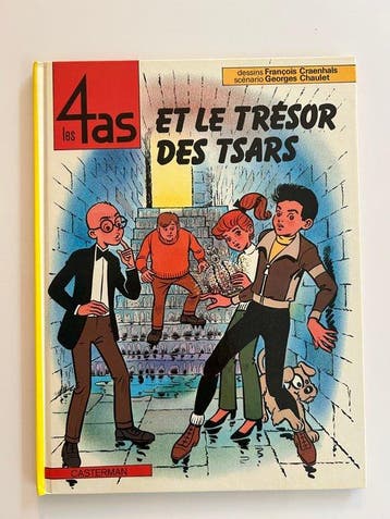 Les 4 As T21 à T25 - 5x C - 5 Album - Eerste druk -
