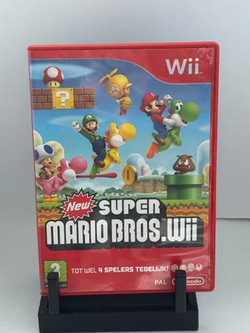 New Super Mario Bros - Wii, Games en Spelcomputers, Verzenden, Gebruikt