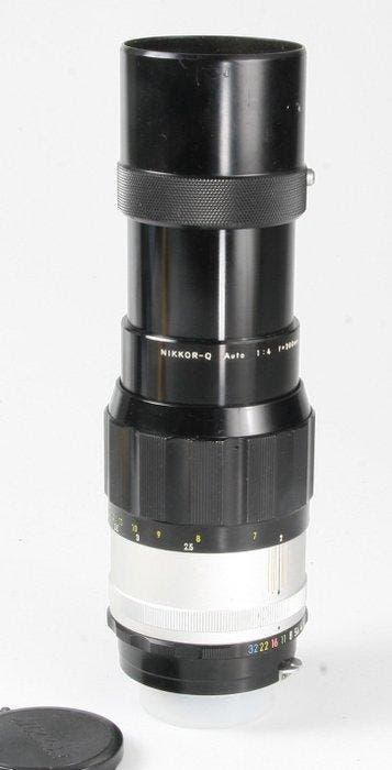 Nikon Nikkor-Q Auto 1:4 f=200mm - Appareil photo reflex, Nieuw