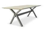 Taste by 4 Seasons Vesper tafel glazen blad |, Tuin en Terras, Nieuw