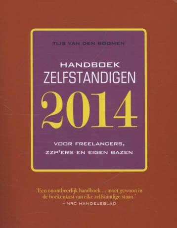 Handboek zelfstandigen 2014 9789057124013, Boeken, Verzenden, Gelezen, Tijs van den Boomen