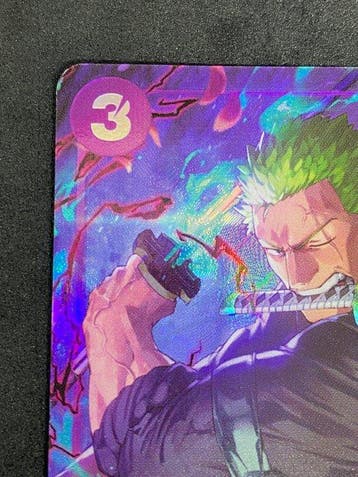 Bandai - 1 Card - One Piece - Roronoa Zoro OP09-076 Promo, Hobby en Vrije tijd, Nieuw